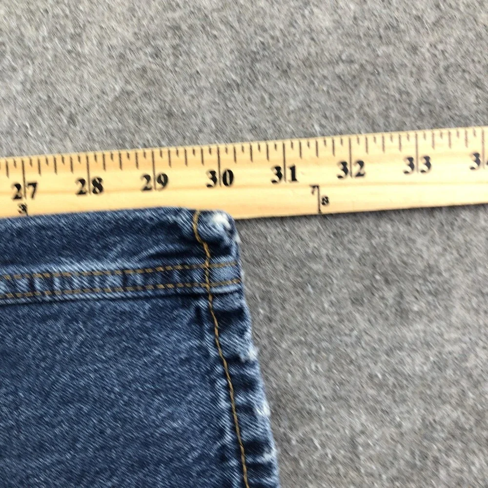Levis 565 Jeans Mens 40x32 Blue Medium Wash Relaxed Straight Denim Pants Casual